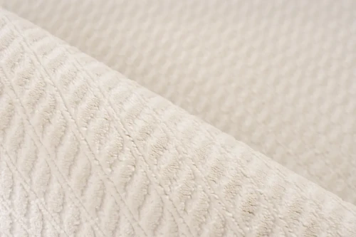 Dwupoziomowe runo dywanu Lalee Pierre Cardin Tropez TRO 501 ivory