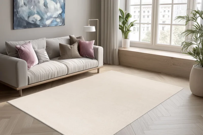 Dywan nowoczesny Lalee Pierre Cardin Tropez TRO 502 ivory do salonu