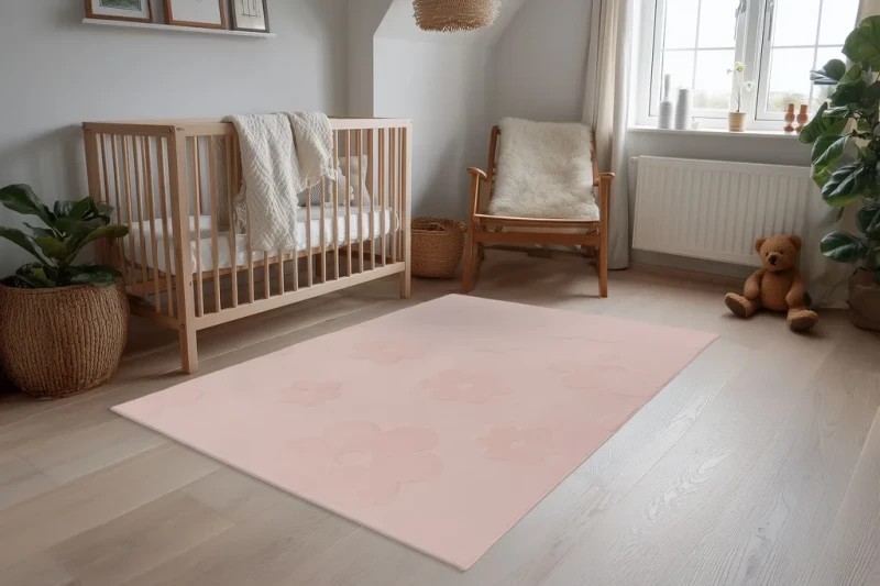 Dywan Lalee Kids Bambi BAM 302 różowy do pokoju dziecięcego