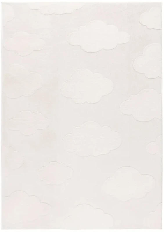 Dywan dla dzieci w chmurki Lalee Kids Bambi BAM 303 ivory