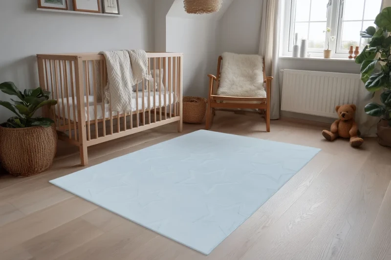 Dywan Lalee Kids Bambi BAM 304 niebieski do pokoju dziecięcego