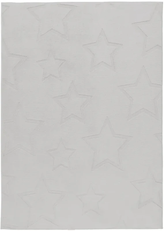 Dywan dla dzieci w gwiazdki Lalee Kids Bambi BAM 304 silver