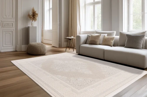 Dywan klasyczny Lalee Pierre Cardin Clairmont CLA 901 kremowo-szary do salonu