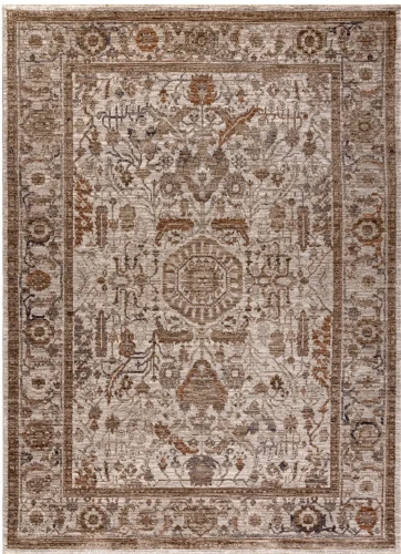 Dywan vintage Laris 736 Ramka krem/beż