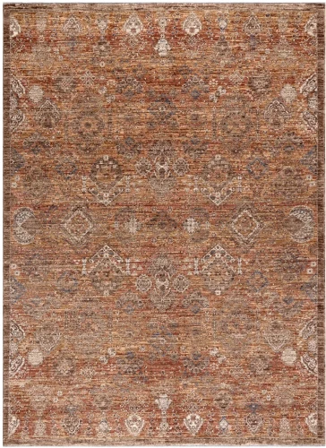 Dywan vintage Laris 754 Ornament pomarańczowy/jasny brąz 