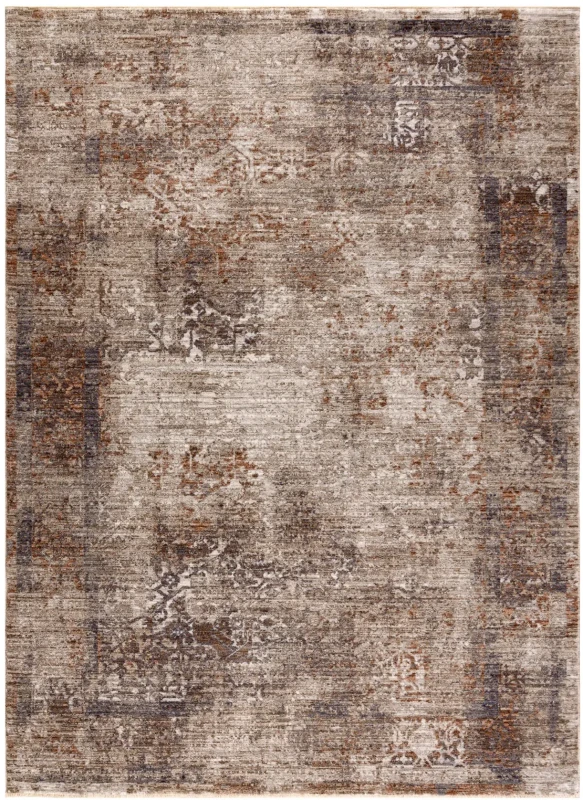 Dywan vintage Laris 739 Ornament vison brązowy/beż