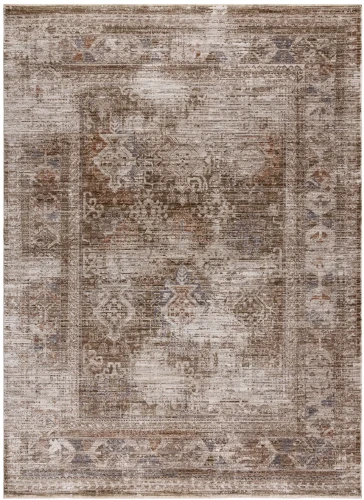 Dywan vintage Laris 734 Ramka beż/zielony 