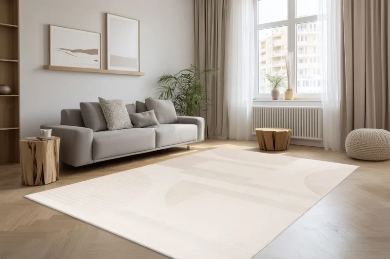 Dywan Lalee Batucci Bergamo BMO 701 ivory do salonu