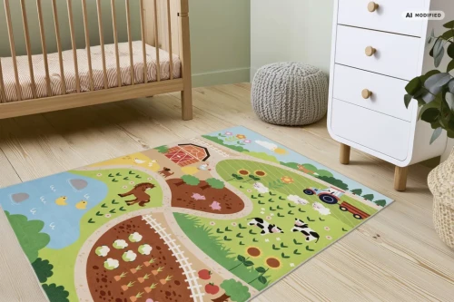 Dywan Lalee Kids Joy 210 multi do pokoju dziecięcego