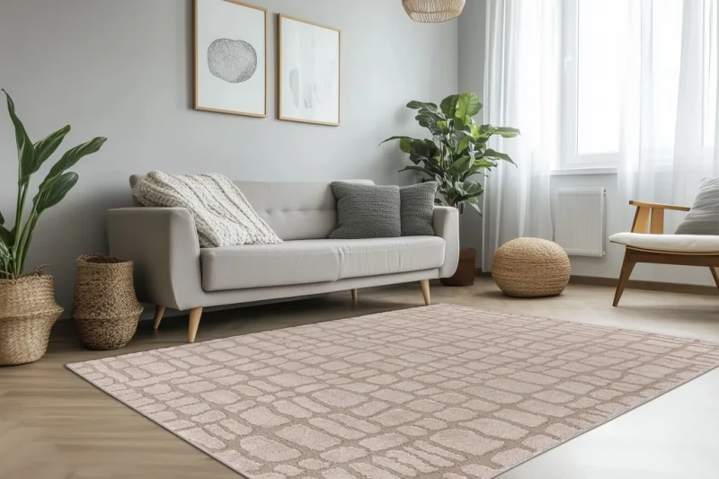 Dywan Lalee Home Lotus LOT 301 beż do salonu