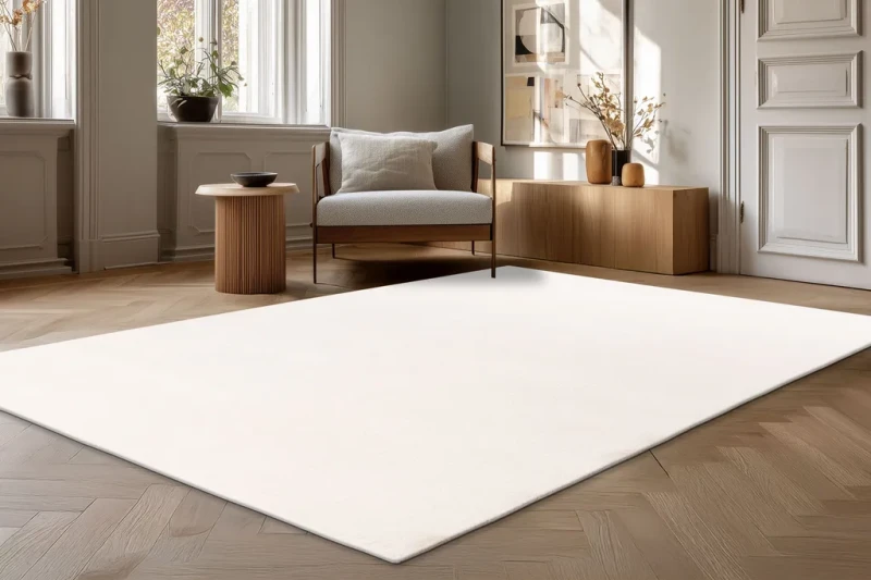 Dywan Lalee Home Relax REL 200 white do salonu