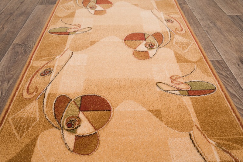 chodnik wełniany do przedpokoju Agnella Isfahan Himalia sahara