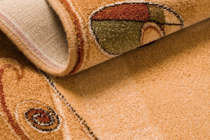 chodnik wełniany Agnella Isfahan Himalia sahara detal wzoru