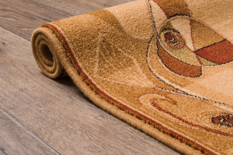 chodnik wełniany Agnella Isfahan Himalia sahara do przedpokoju