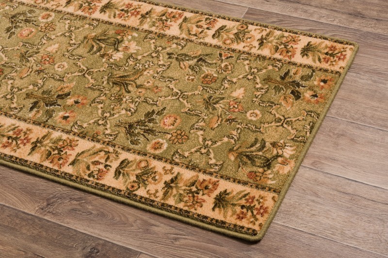 chodnik wełniany na metry Agnella Isfahan Olandia oliwka