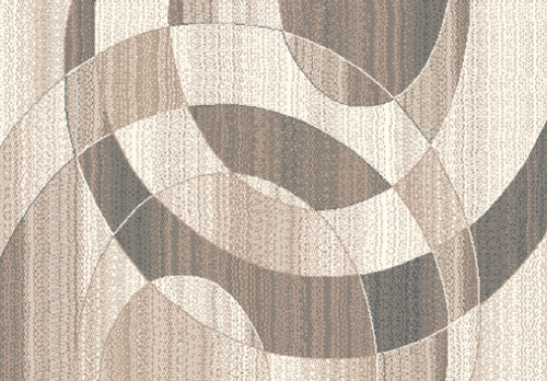 Dywan syntetyczny FD Avanti Gerda szary rzut z boku