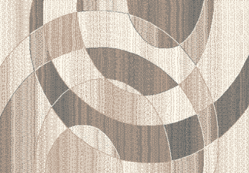 Dywan syntetyczny FD Avanti Gerda szary rzut z boku