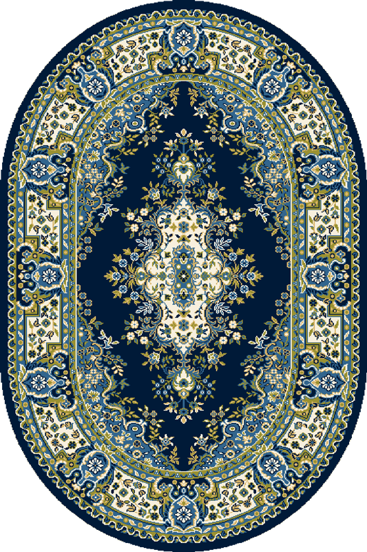 Dywan owalny syntetyczny FD Standard FATIMA S granat _dywanywitek_pl_