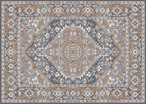 Dywan klasyczny FD Soft Hitra granit w poziomie