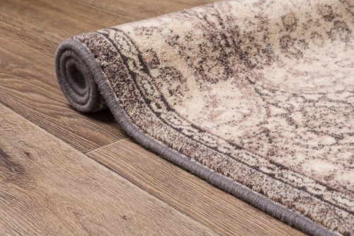 chodnik wełniany Agnella Temis piaskowy do przedpokoju