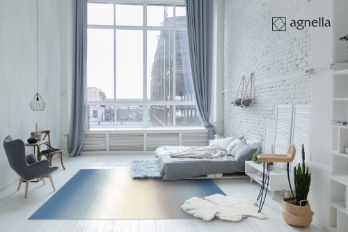 Dywan wełniany Agnella Isfahan Ombre niebieski_dywanywitek_pl_2