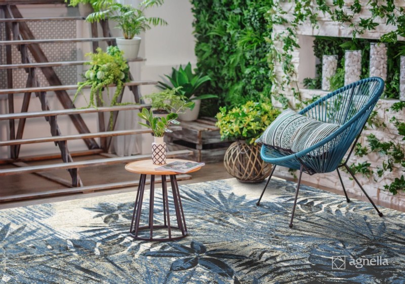 Dywan wełniany Agnella Isfahan Sense niebieski_dywanywitek_pl_2