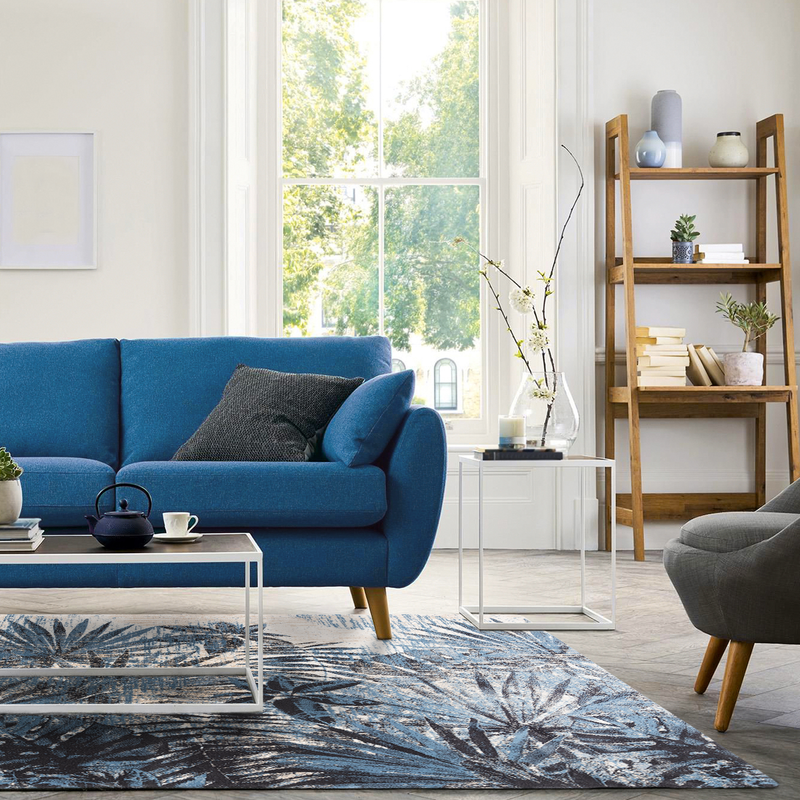 Dywan wełniany Agnella Isfahan Sense niebieski_dywanywitek_pl_4