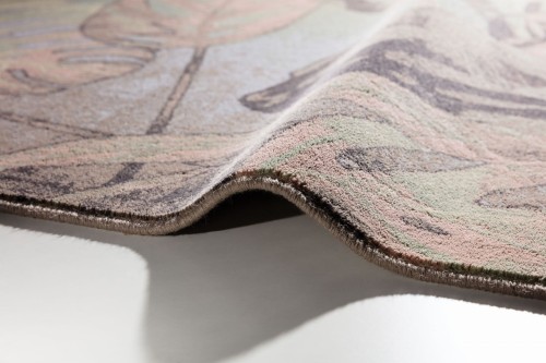 Obszycie wełniane dywanu Agnella Isfahan Elish w kolorze różanym