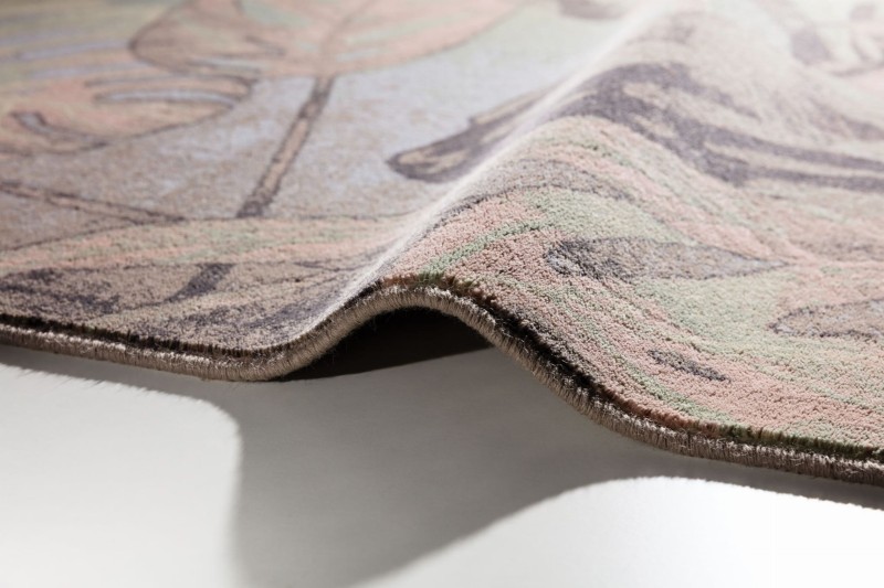 Obszycie wełniane dywanu Agnella Isfahan Elish w kolorze różanym