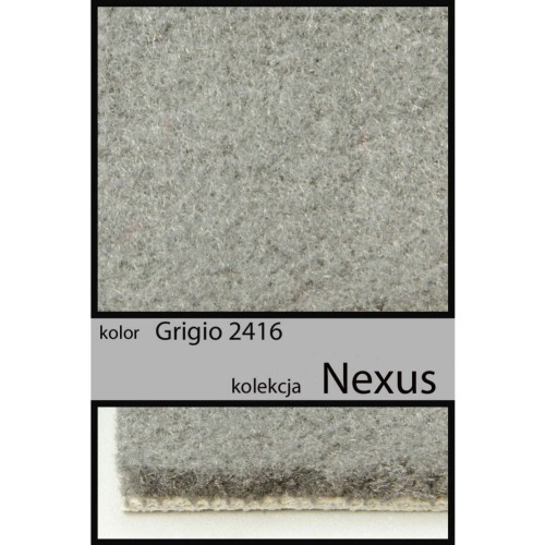 Wykładzina dywanowa NEXUS grigio 2416 _dywanywitek_pl_