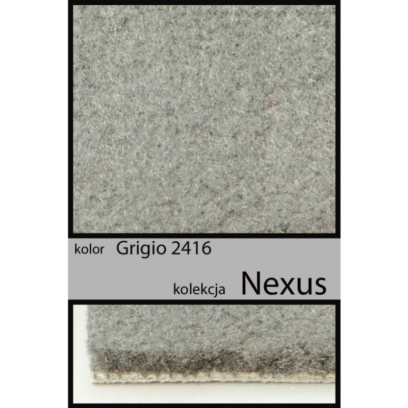 Wykładzina dywanowa NEXUS grigio 2416 _dywanywitek_pl_