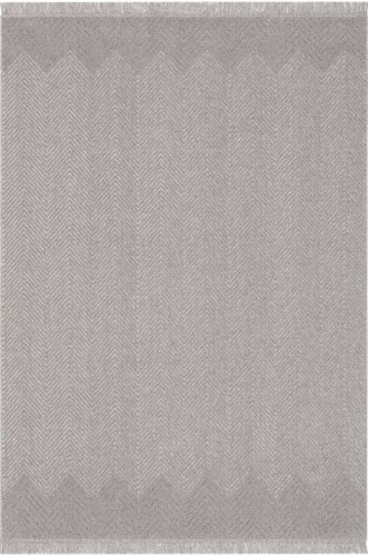 Dywan wełniany boho Agnella Noble Poco szary