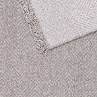 Dywan wełniany Agnella Noble Poco szary - runo 3d