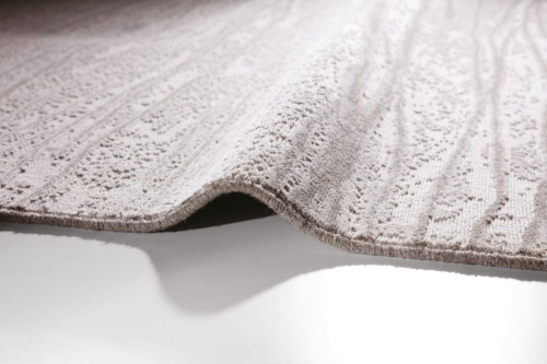 Dywan wełniany Agnella Noble Tejat jasny szary - brzeg