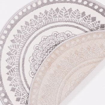 Dywan polski FD Soft KORO popiel koło _dywanywitek_pl_3