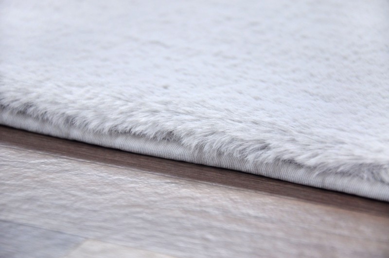  Dywan pluszowy Bellarossa Rabbit jasno szary dywanywitek.pl