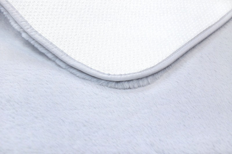  Dywan pluszowy Bellarossa Rabbit jasno szary dywanywitek.pl