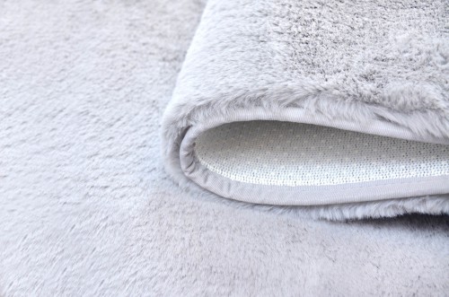  Dywan pluszowy Bellarossa Rabbit jasno szary dywanywitek.pl