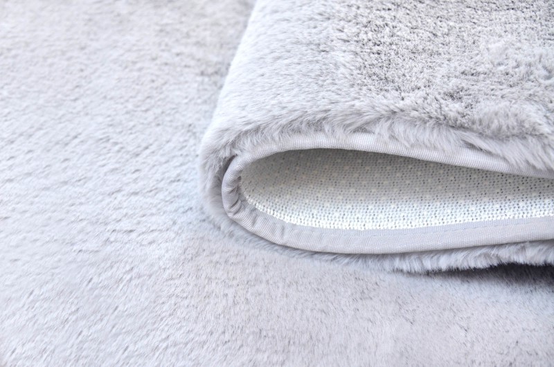  Dywan pluszowy Bellarossa Rabbit jasno szary dywanywitek.pl