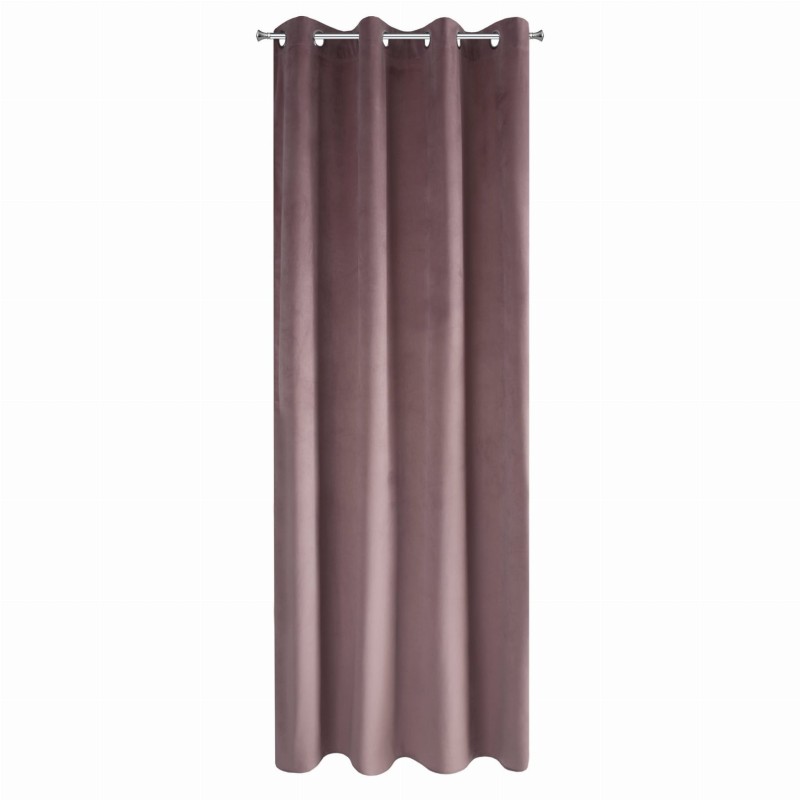 Zasłona gotowa zaciemniająca pudrowa PIERRE CARDIN VELVET_dywanywitek_pl_3