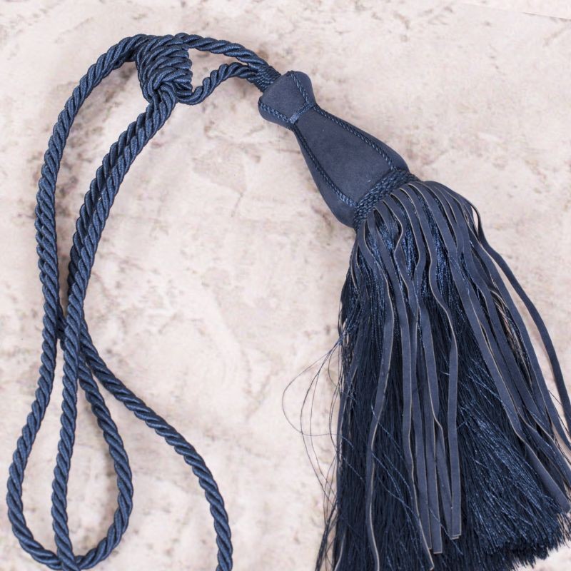 chwost upinacz sznur do zasłon ALISA ciemno niebieski_dywanywitek_pl_