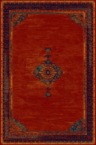 Dywan wełniany Dywilan Polonia Samarkand rubin