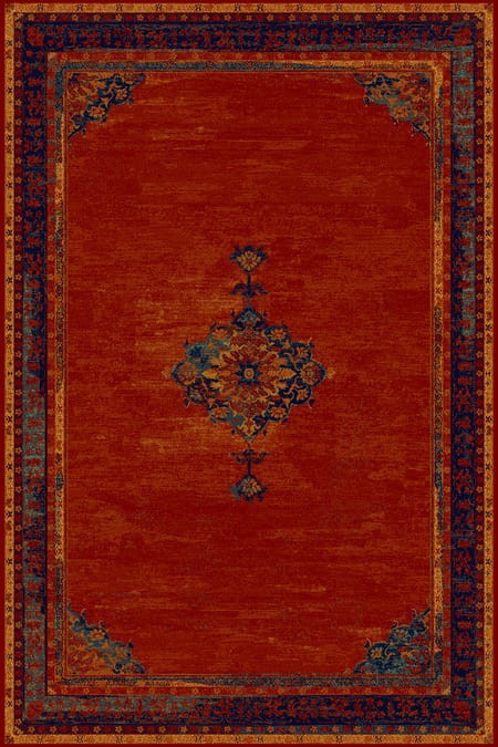 Dywan wełniany Dywilan Polonia Samarkand rubin