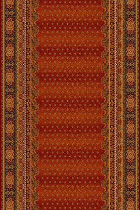 Chodnik wełniany Dywilan Polonia Baron burgund 2