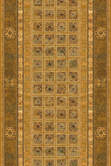 Chodnik wełniany Dywilan Omega Antik miód 2