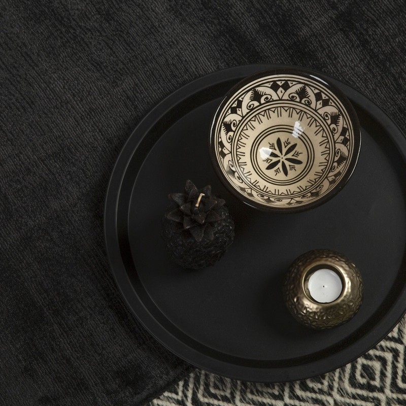 Runo dywanu Obsession Maori MAO220 antracyt