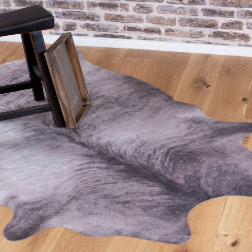 Dywan skórzany syntetyczny ekoskóra Obsession Toledo TOL193 grey dywanywitek_pl_2