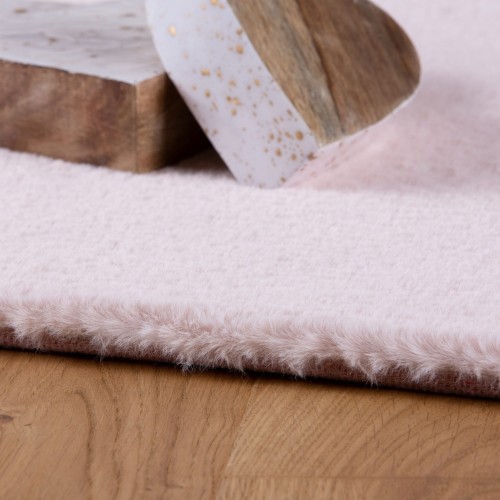 Runo dywanu pluszowego Obsession Cha Cha CHA535 powder pink