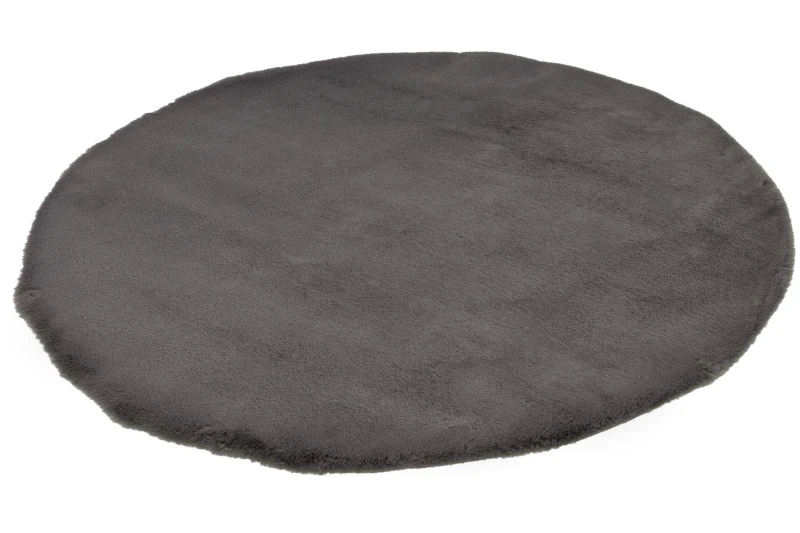 Dywan Obsession CHA CHA CHA 535 grey koło futro _dywanywitek_pl_2