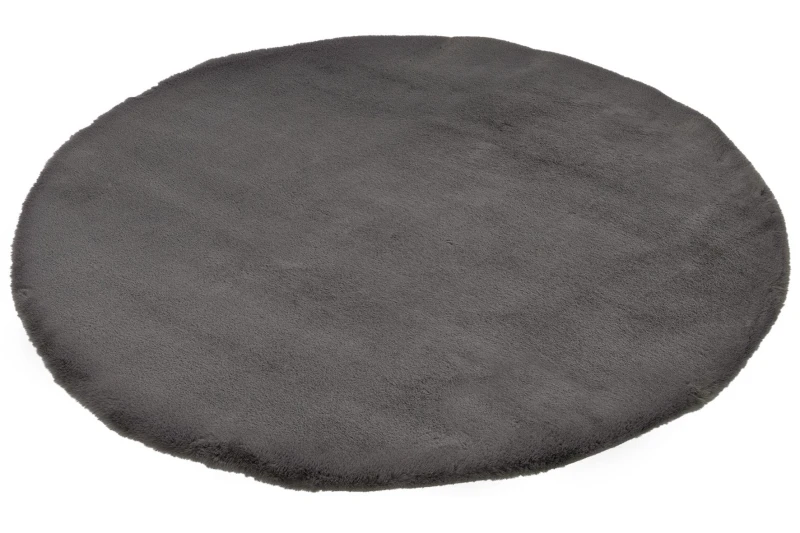 Dywan Obsession CHA CHA CHA 535 grey koło futro _dywanywitek_pl_3